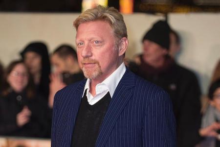 Boris Becker auf dem roten Teppich