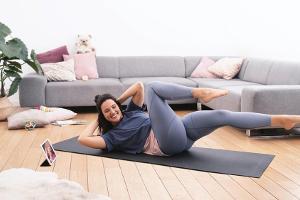 Auch zuhause lässt es sich wunderbar trainieren.