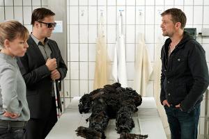 "Blind ermittelt - Der Feuerteufel von Wien": Kommissarin Laura Janda (Jaschka Lämmert) bittet ihren blinden Ex-Chef Alexand...