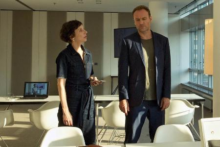 Die Kommissare Rubin (Meret Becker) und Karow (Mark Waschke) im 