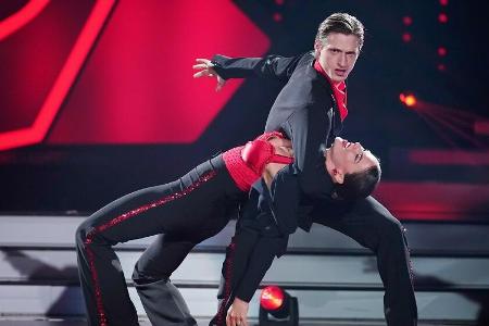 Moritz Hans und Renata Lusin zeigten den besten Tanz des Abends