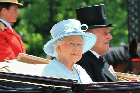 Queen Elizabeth II. und Prinz Philip sind nach Windsor gezogen