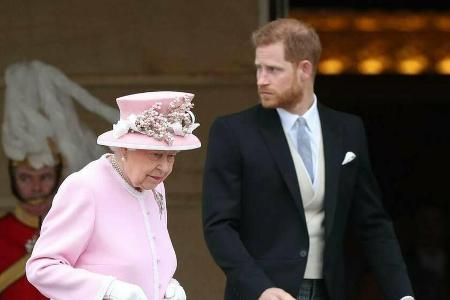 Haben sich offenbar ausgesprochen: Queen Elizabeth II. und Prinz Harry
