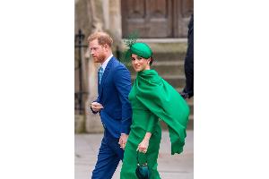 Es war die letzte offizielle Pflichtveranstaltung für Prinz Harry und Herzogin Meghan: Die beiden besuchten den Gottesdienst...