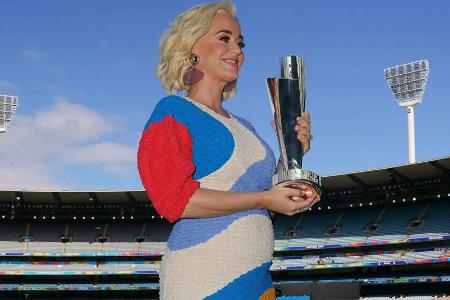 Katy Perry bei ihrem Auftritt in Melbourne