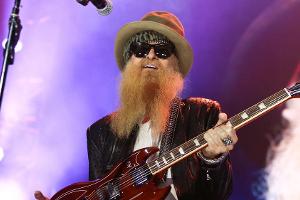Musiker Billy Gibbons bei einem Auftritt Ende 2017 in New York City