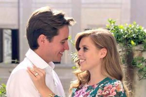 Prinzessin Beatrice mit ihrem künftigen Ehemann Edoardo Mapelli Mozzi