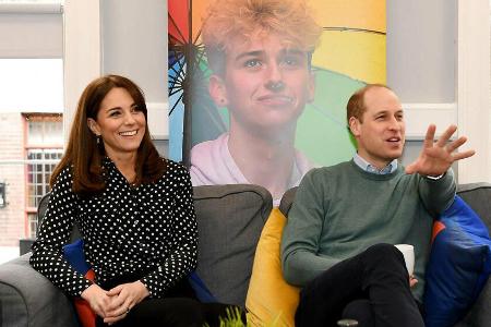 Herzogin Kate und Prinz William besuchen 