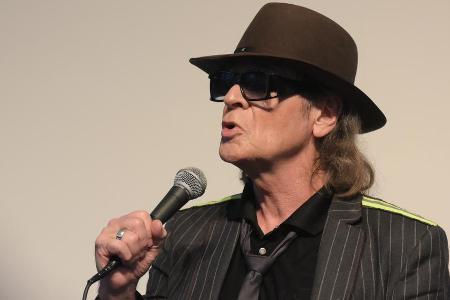 Udo Lindenberg bei einem Auftritt in Frankfurt