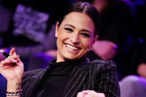 Amira Pocher kam bei den Zuschauern gut an.