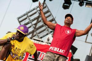 Chuck D und Flavor Flav (l.) werden in Zukunft nicht mehr gemeinsam auf der Bühne stehen.