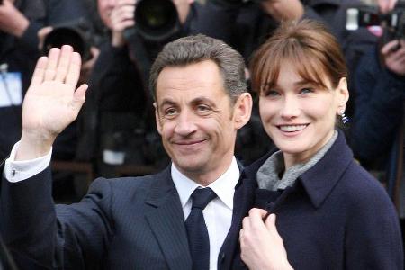 Nicolas Sarkozy und Carla Bruni sind seit zwölf Jahren Mann und Frau