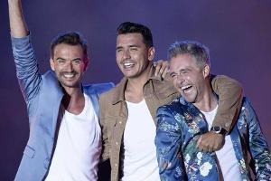 Florian Silbereisen, Jan Smit und Christoff De Bolle (v.l.n.r.) stehen seit 2015 gemeinsam auf der Bühne.