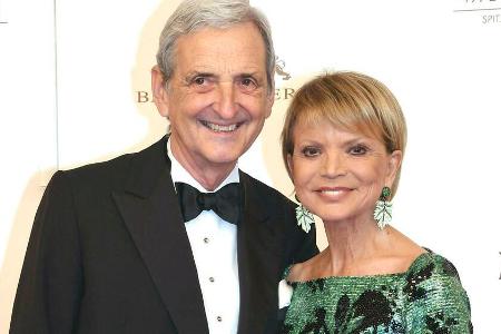 Schauspielerin Uschi Glas wurde zum Deutschen Filmball 2020 von Ehemann Dieter Hermann begleitet.