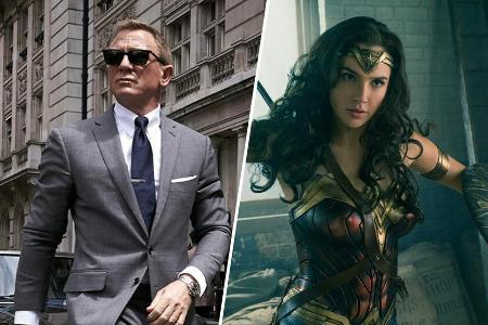 Daniel Craig geht als James Bond in Rente, Gal Gadot fängt als Wonder Woman hoffentlich gerade erst an