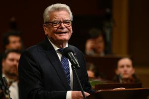 Vergangenen November besuchte Joachim Gauck das tschechische Jugendphilharmonie-Orchester in Prag