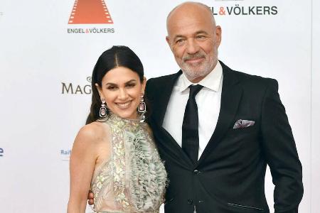 Heiner und Viktoria Lauterbach beim diesjährigen Deutschen Filmball in München