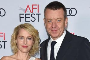 Ein Paar, aber zwei Wohnungen: Gillian Anderson und Peter Morgan leben nicht zusammen