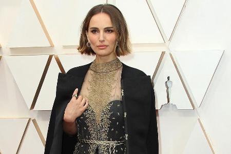 Schauspielerin Natalie Portman hat sich bei den Oscars 2020 für die Anerkennung weiblicher Regiearbeit starkgemacht