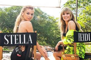 Heidi Klum hat Besuch von "Victoria's Secret"-Engel Stella Maxwell bekommen
