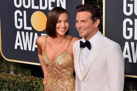 Bradley Cooper und Irina Shayk bei den Golden Globe Awards im Januar 2019