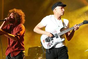 Zack de la Rocha und Tom Morello von Rage Against The Machine live bei Rock am Ring 2010