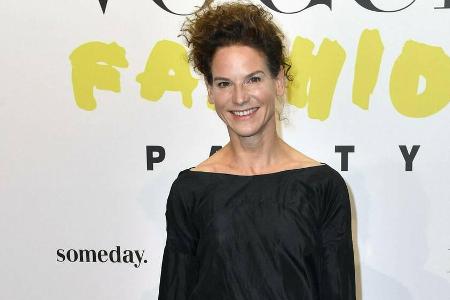 Bibiana Beglau trägt gerne Outfits von Berliner Designern