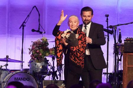Best Brands Awards 2020: Keynotespeakerin Dr. Jane Goodall und Moderator Klaas Heufer-Umlauf