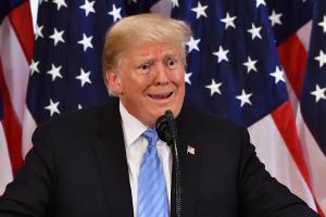 Donald Trump zollte der US-Hymne wenig Respekt