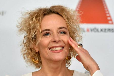 Katja Riemann bei einem Auftritt in München.