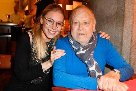 Joseph Vilsmaier an der Seite seiner Tochter Janina