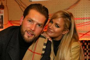 Caroline Flack und Lewis Burton bei einer Veranstaltung im November 2019.