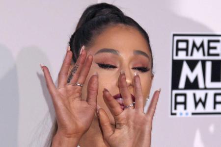 So ähnlich dürfte Ariana Grandes Reaktion ausgefallen sein, als sie zum ersten Mal ihre eigene Wachsfigur zu Gesicht bekomme...