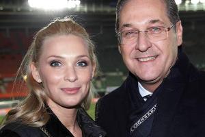 Philippa und Heinz-Christian Strache gehen zusammen durch dick und dünn