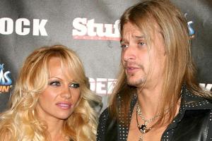Pamela Anderson und Kid Rock 2003 bei einer After-Party