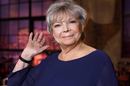 Grit Boettcher bei einer TV-Aufzeichnung