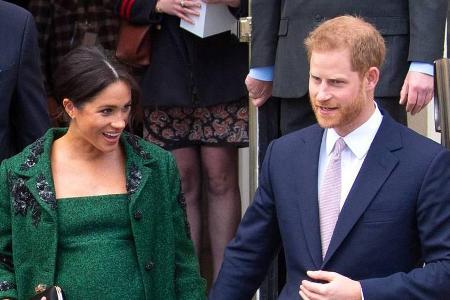Prinz Harry und Herzogin Meghan auf einem ihrer letzten gemeinsamen Events vor der Geburt von Baby Sussex