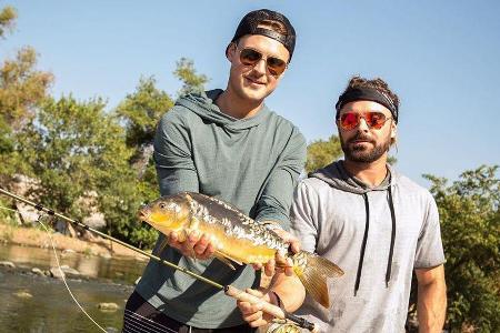 Zac Efron (r.) mit seinem Bruder Dylan Efron