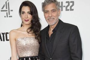 George und Amal Clooney bei der Premiere von "Catch-22" in London
