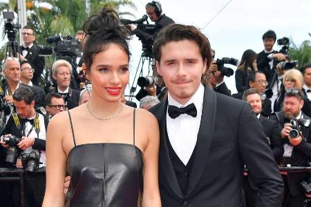 Turteltauben im Partnerlook: Hana Cross und Brooklyn Beckham