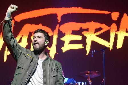 Marteria auf einem Konzert in Hannover, im Dezember 2017