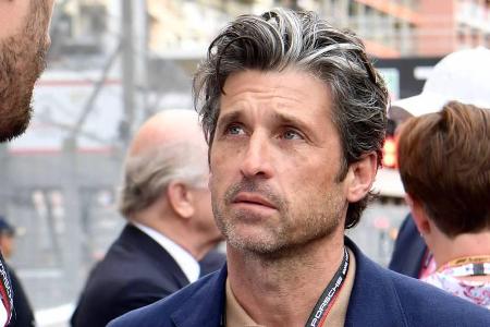 Schauspieler Patrick Dempsey beim Großen Preis von Monaco