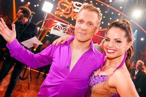 Oliver Pocher mit seiner Tanzpartnerin Christina Luft