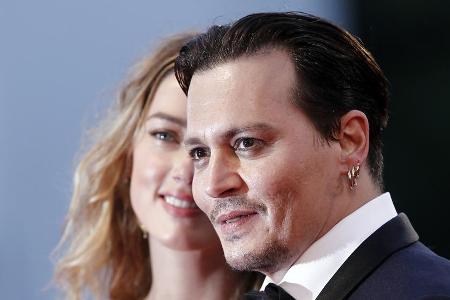 Glücklichere Zeiten: Johnny Depp zusammen mit Amber Heard bei der Premiere des Films 
