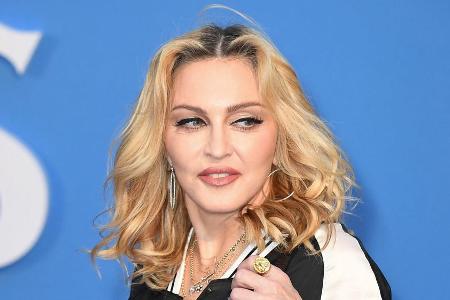 Madonna während eines Events in London