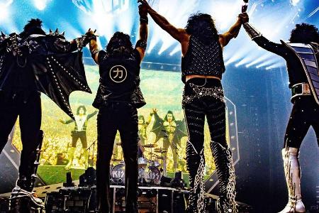 KISS rockten auch den Münchner Königsplatz