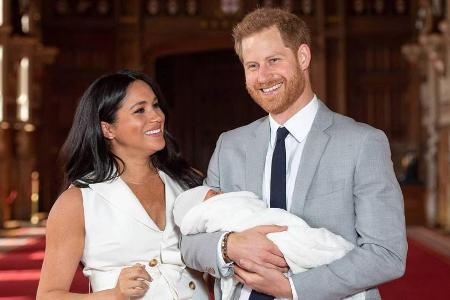 Prinz Harry und Herzogin Meghan zeigen ihren Sohn ein weiteres Mal der Öffentlichkeit