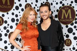 Palina Rojinski und Riccardo Simonetti im "Magnum House of Play" in Berlin