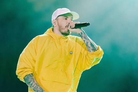 Rapper Casper bei seinem Auftritt bei Rock am Ring 2019