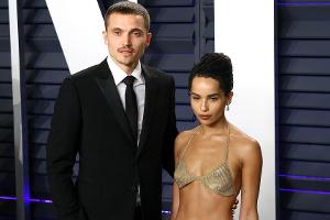 Zoë Kravitz und Karl Glusman bei einem gemeinsamen Auftritt in Beverly Hills